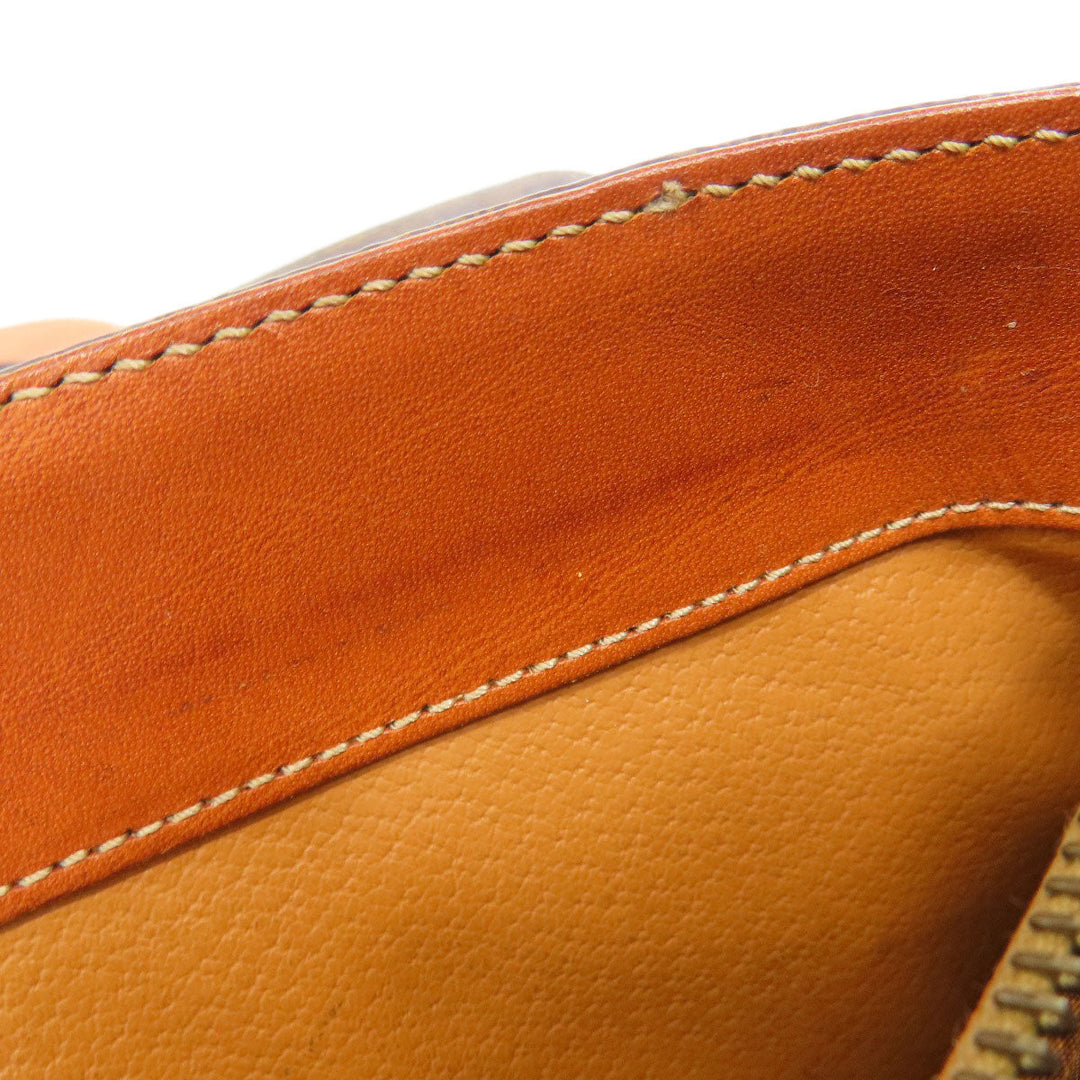 CELINE Tote Bag PVC Brown Macadam Women Used Authentic