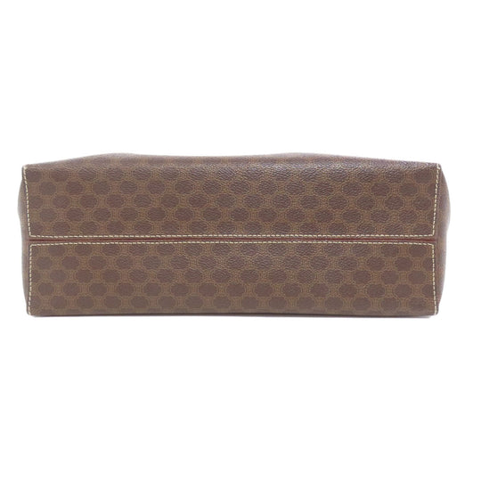 CELINE Handbag PVC Brown Macadam Women Used Authentic