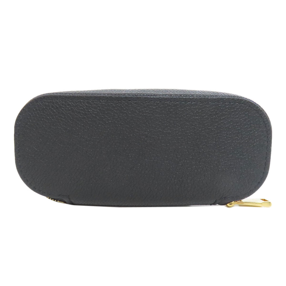 LOUIS VUITTON glasses case GI0857 Ann Platt black Etui Lunette GM Women Used Authentic
