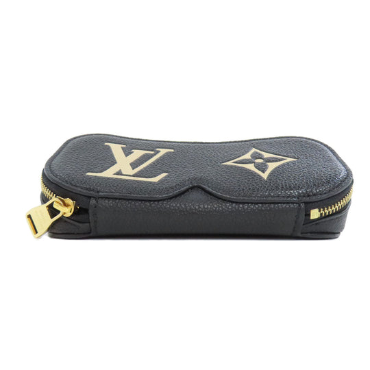 LOUIS VUITTON glasses case GI0857 Ann Platt black Etui Lunette GM Women Used Authentic