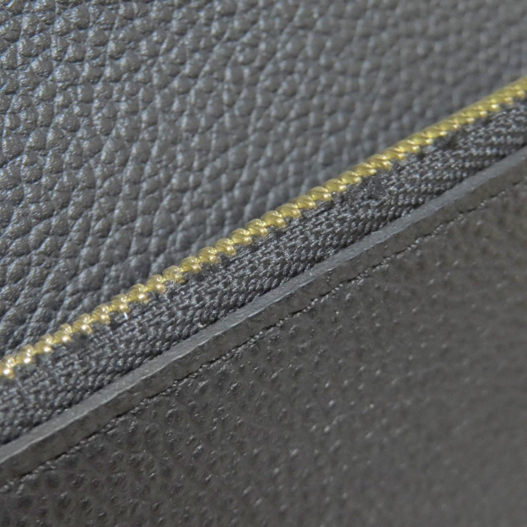 LOUIS VUITTON Long Wallet Purse M60638 Ann Platt black Pochette Saint Germain Women Used Authentic