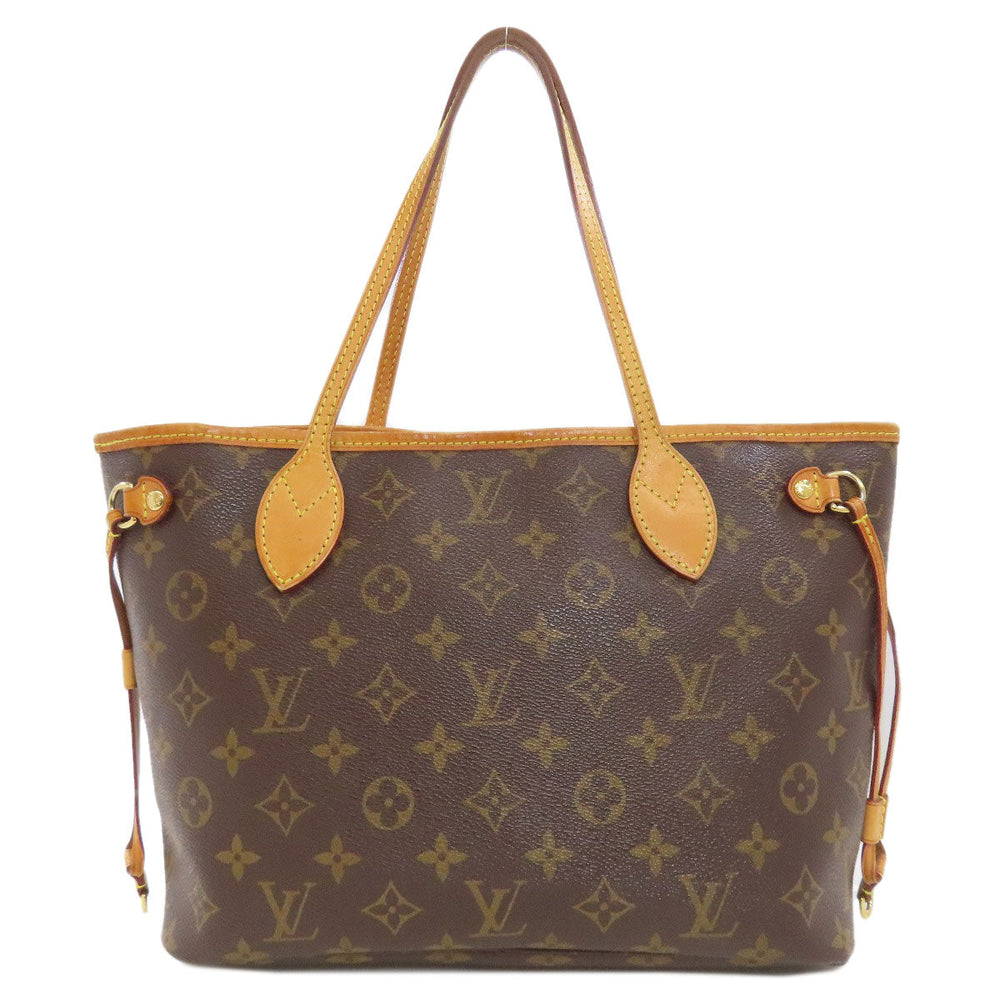 LOUIS VUITTON Tote Bag M41245 Monogram canvas Brown Never full PM Women Used Authentic