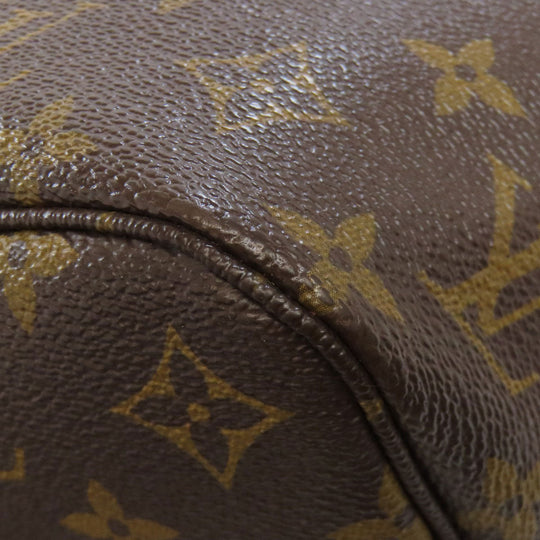 LOUIS VUITTON Tote Bag M41245 Monogram canvas Brown Never full PM Women Used Authentic
