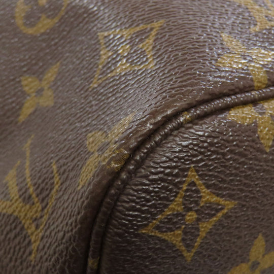 LOUIS VUITTON Tote Bag M41245 Monogram canvas Brown Never full PM Women Used Authentic