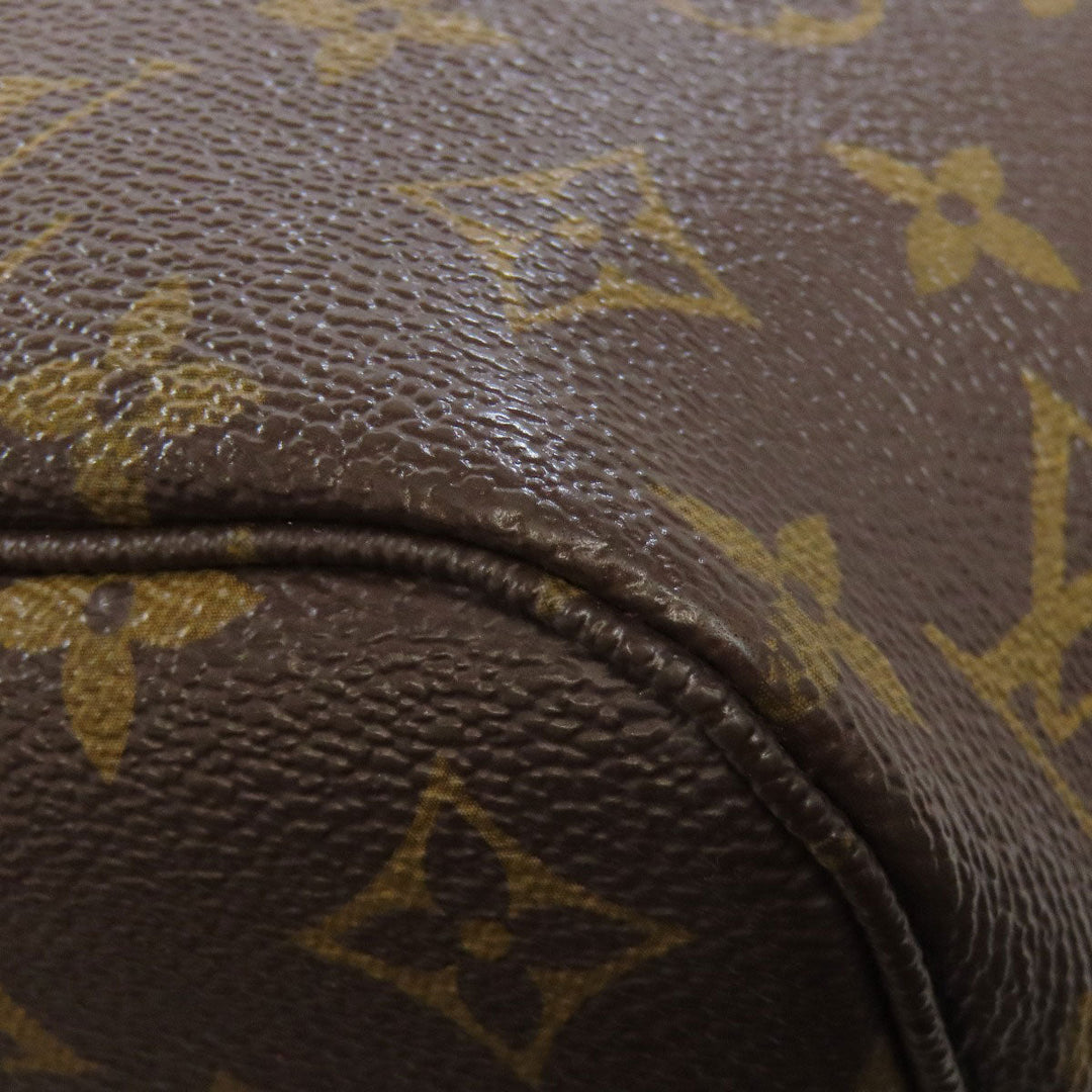 LOUIS VUITTON Tote Bag M41245 Monogram canvas Brown Never full PM Women Used Authentic