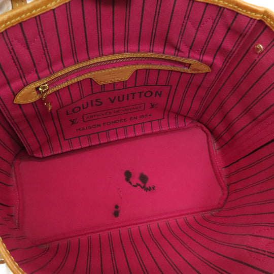 LOUIS VUITTON Tote Bag M41245 Monogram canvas Brown Never full PM Women Used Authentic