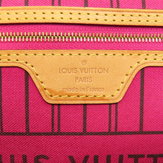 LOUIS VUITTON Tote Bag M41245 Monogram canvas Brown Never full PM Women Used Authentic