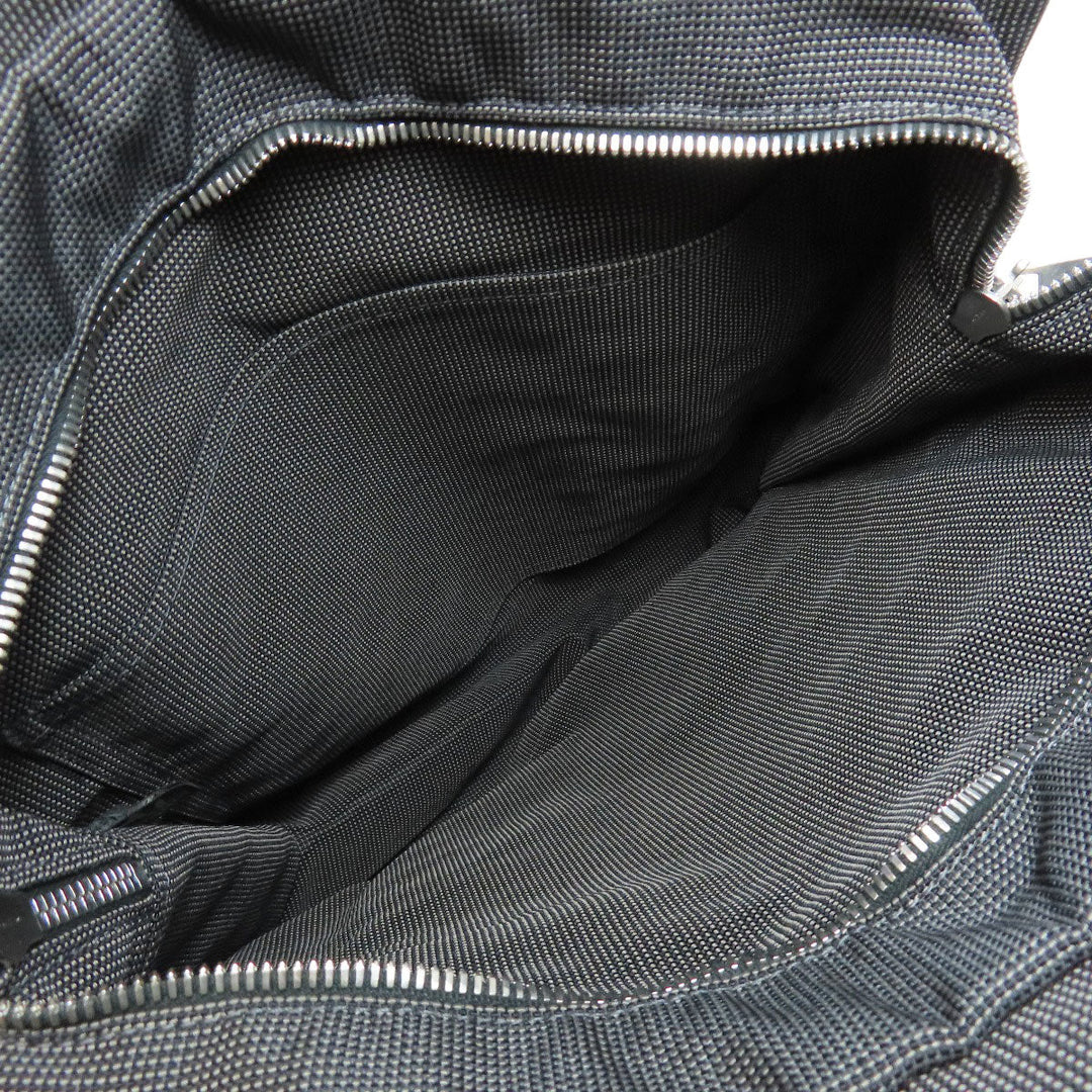HERMES Backpack canvas gray Her LineMM Women Used Authentic