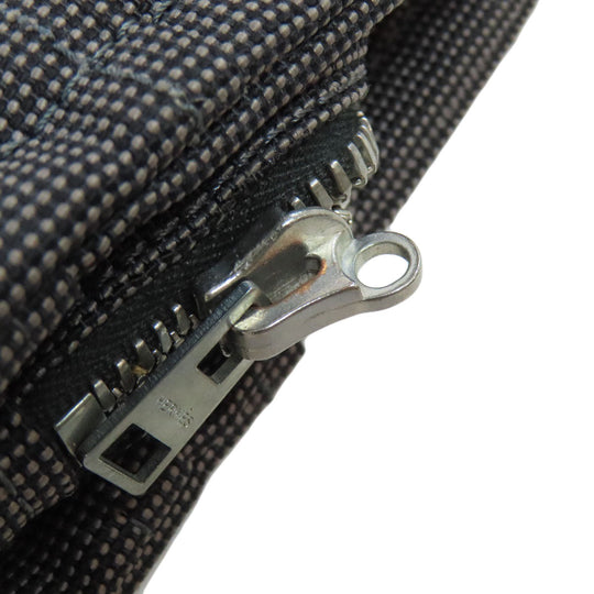 HERMES Backpack canvas gray Her LineMM Women Used Authentic