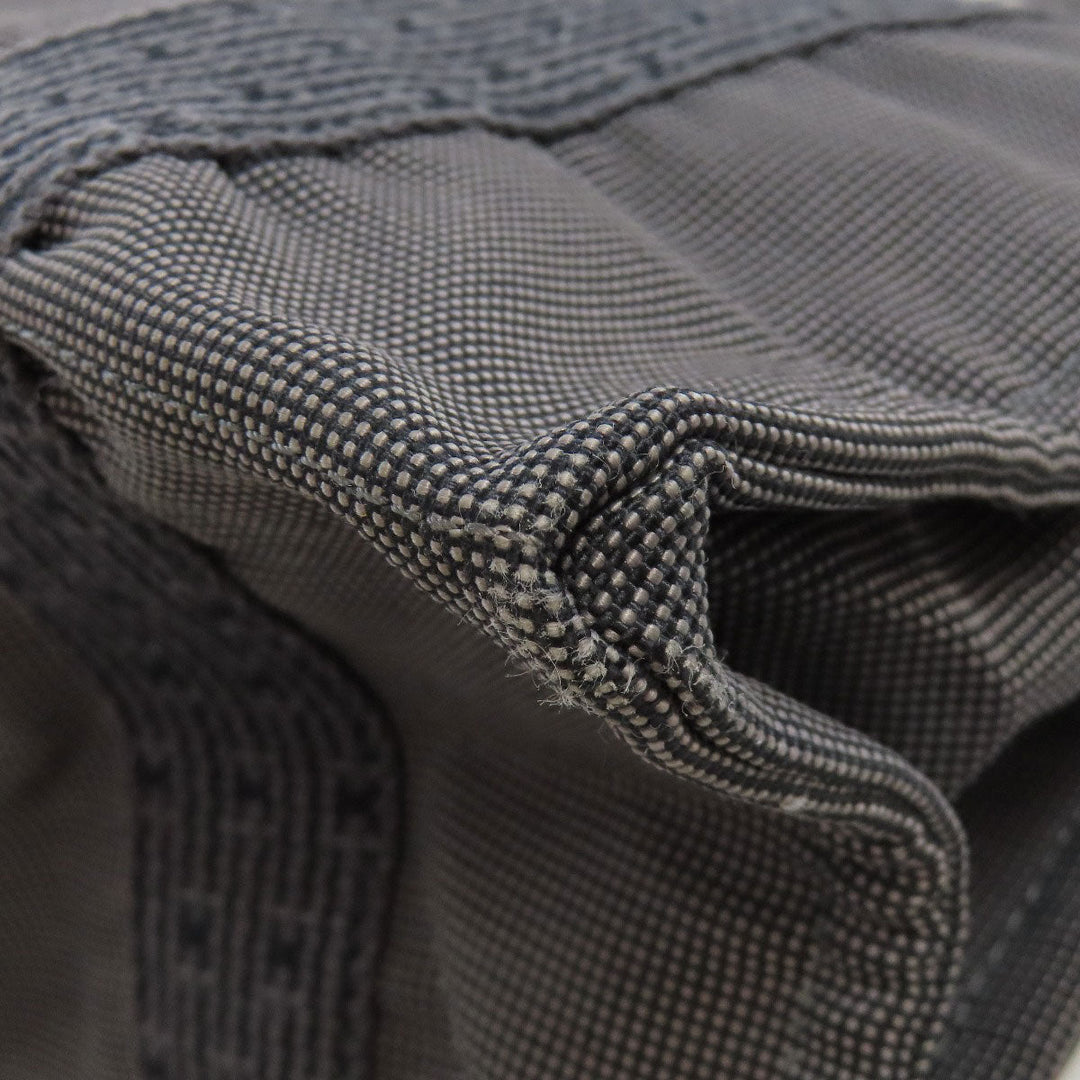 HERMES Backpack canvas gray Her LineMM Women Used Authentic