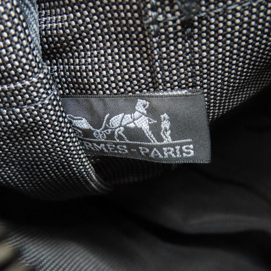 HERMES Backpack canvas gray Her LineMM Women Used Authentic