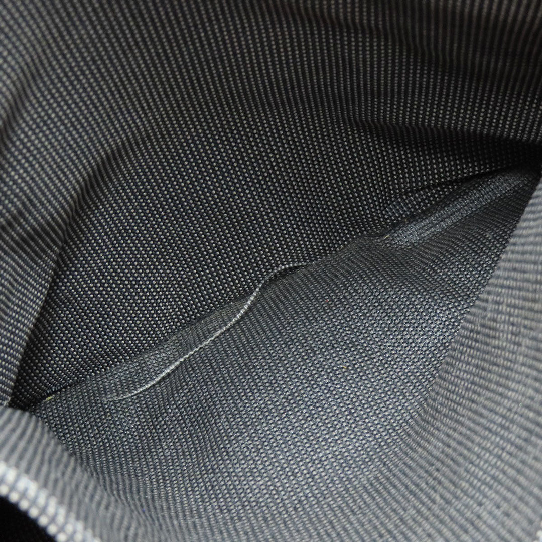 HERMES Backpack canvas gray Her LineMM Women Used Authentic