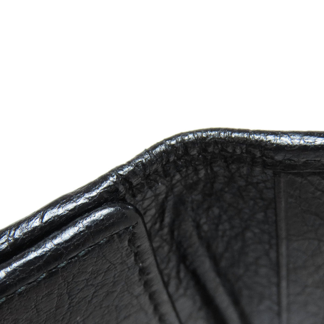 BALENCIAGA Key case Key holder  477450 leather black Classic