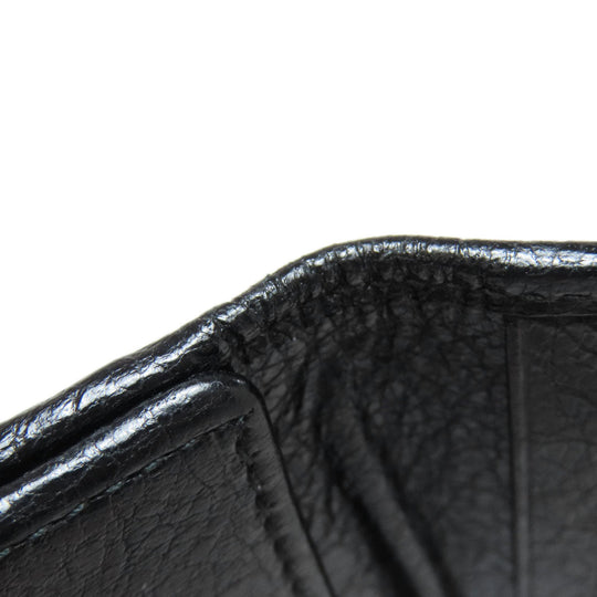 BALENCIAGA Key case Key holder  477450 leather black Classic