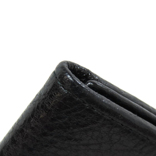 BALENCIAGA Key case Key holder  477450 leather black Classic