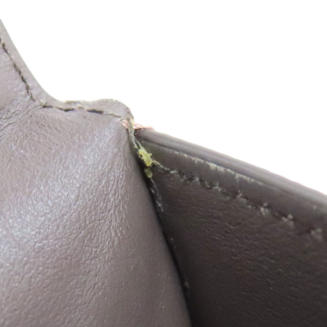 PRADA Bifold Wallet leather beige logo