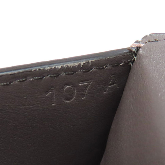 PRADA Bifold Wallet leather beige logo