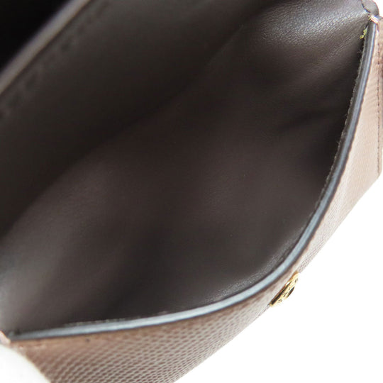 PRADA Bifold Wallet leather beige logo