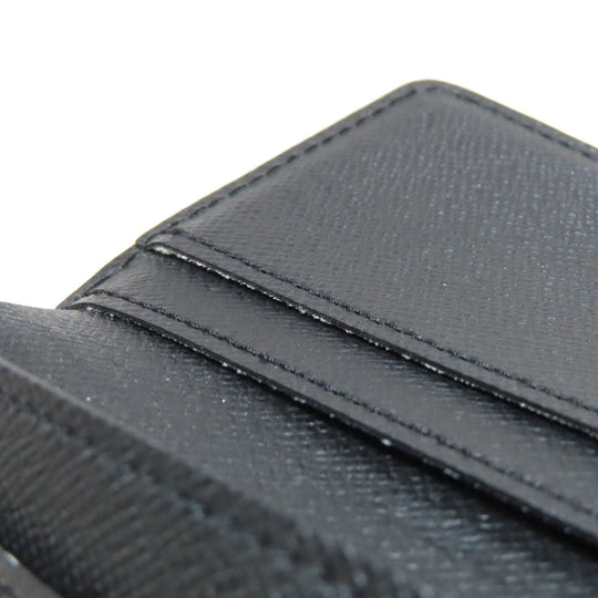 LOUIS VUITTON Bifold Wallet M63322 Epi black Portefeuille Twist Compact Women Used Authentic