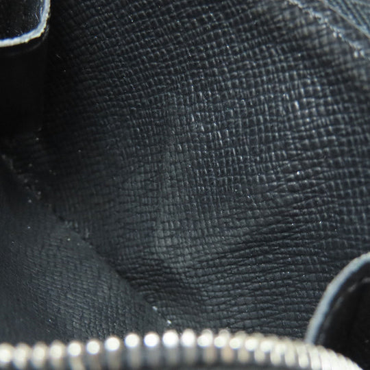 LOUIS VUITTON Bifold Wallet M63322 Epi black Portefeuille Twist Compact Women Used Authentic