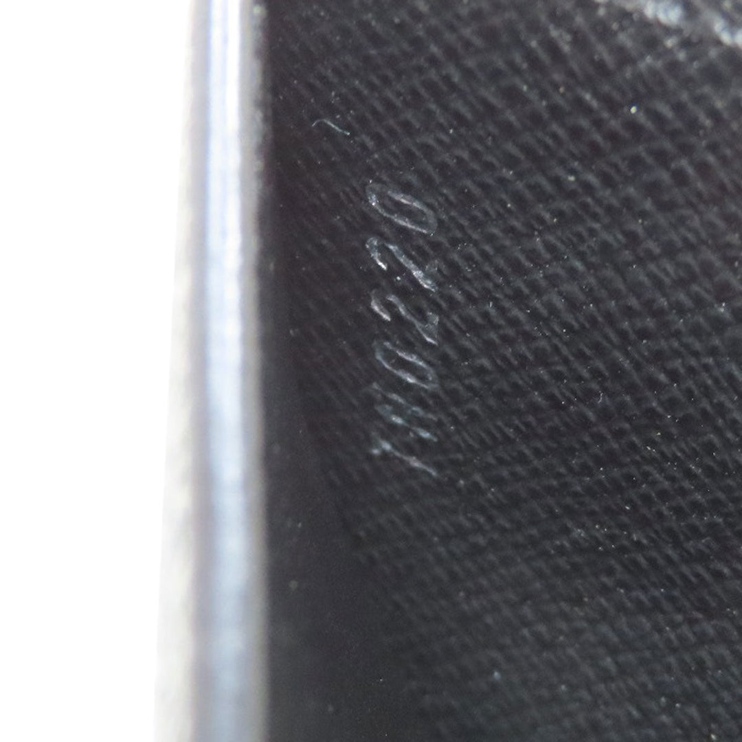 LOUIS VUITTON Bifold Wallet M63322 Epi black Portefeuille Twist Compact Women Used Authentic