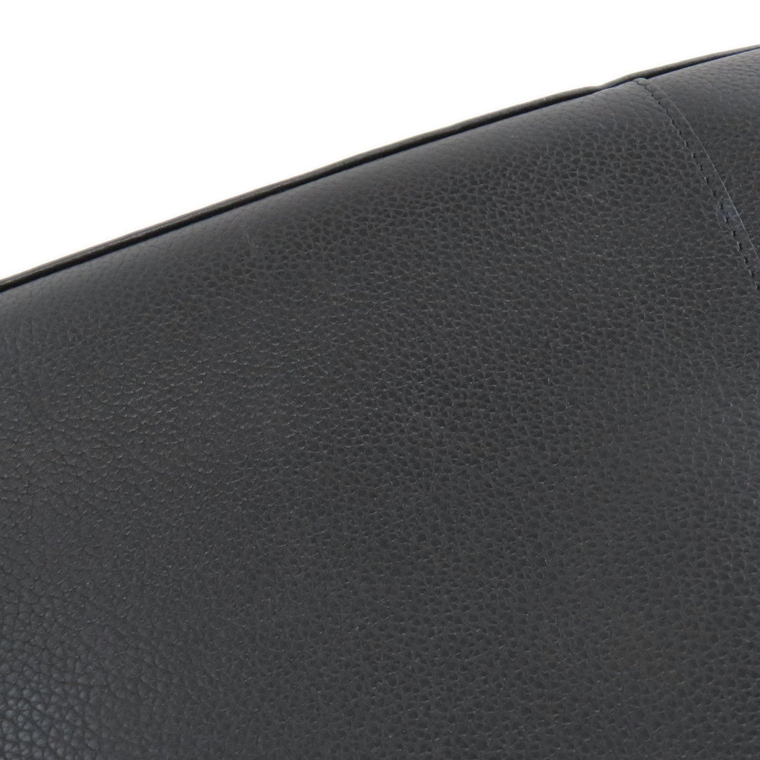 MORABITO Handbag leather black 2WAY Women Used Authentic