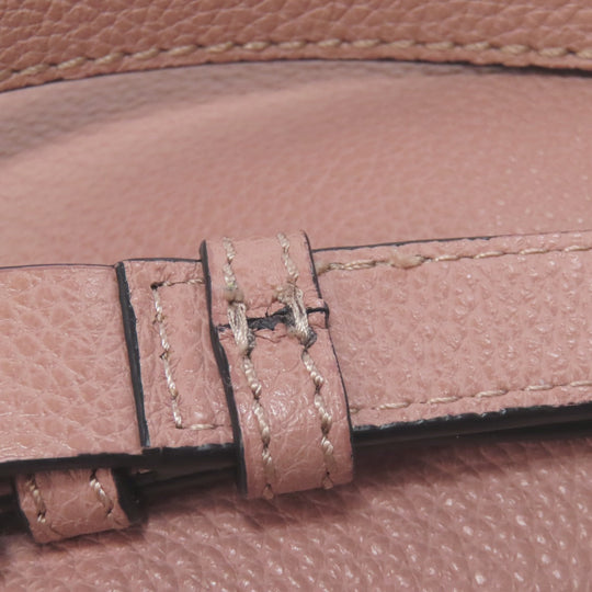 Furla Handbag leather beige 2WAY Women Used Authentic