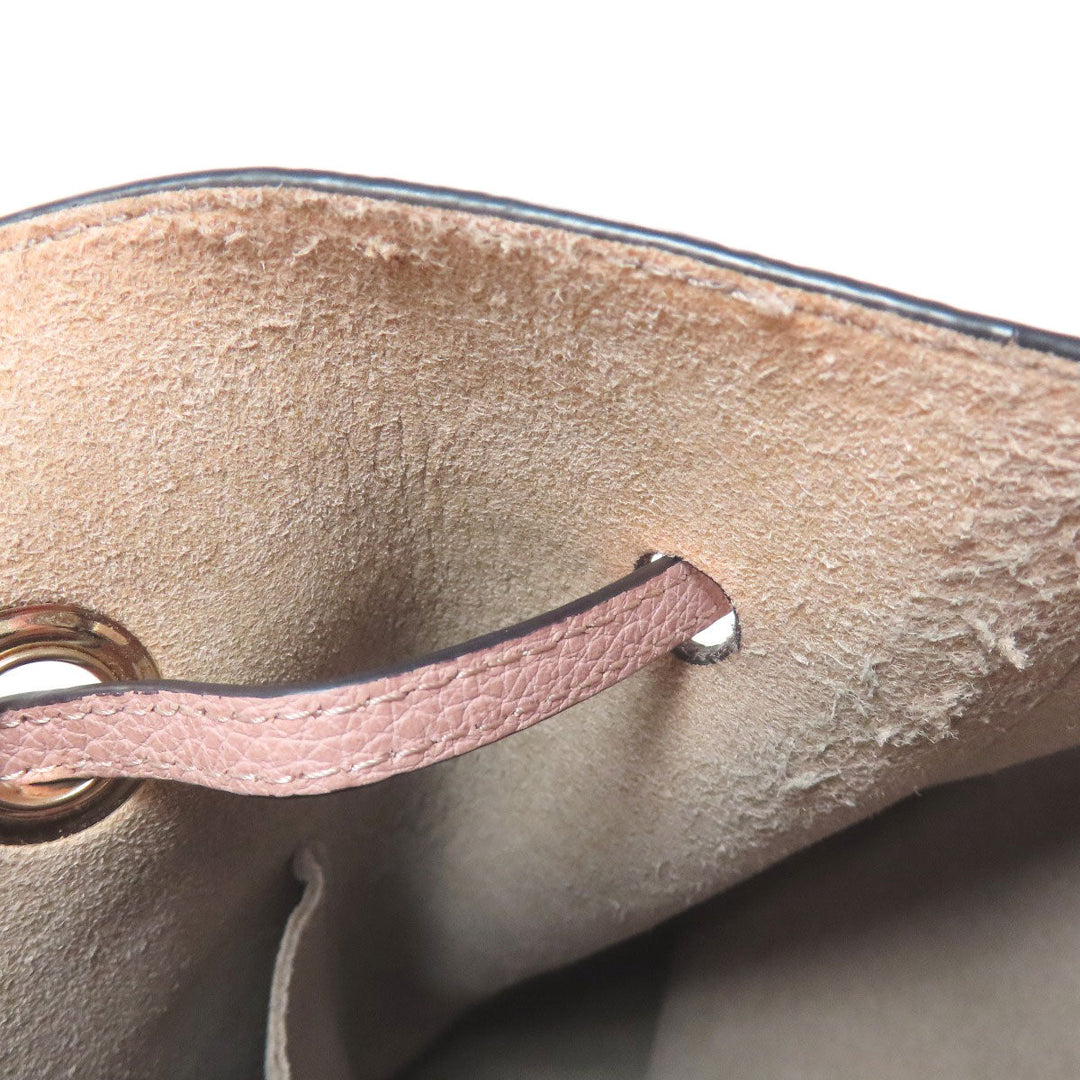 Furla Handbag leather beige 2WAY Women Used Authentic