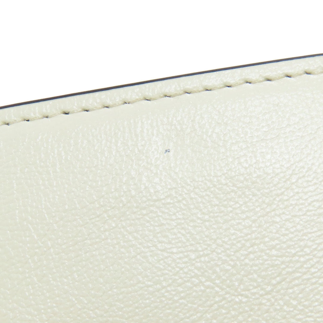 MARNI Bifold Wallet leather white logo Women(Unisex) Used Authentic