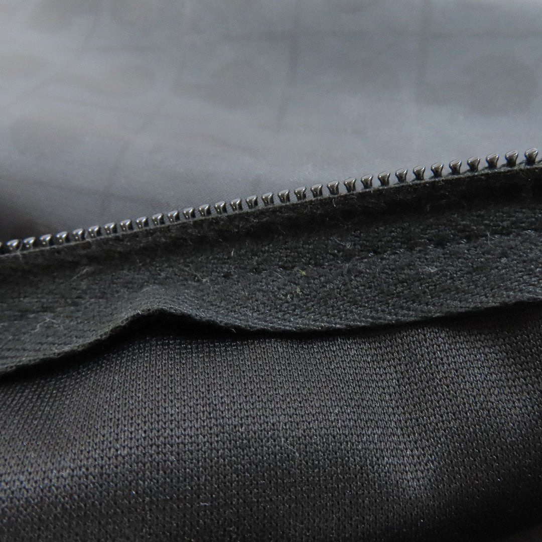 GHERARDINI Shoulder Bag Nylon black Logo motif Women Used Authentic