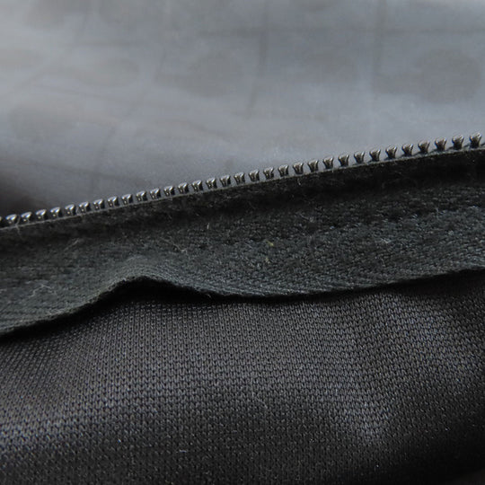 GHERARDINI Shoulder Bag Nylon black Logo motif Women Used Authentic