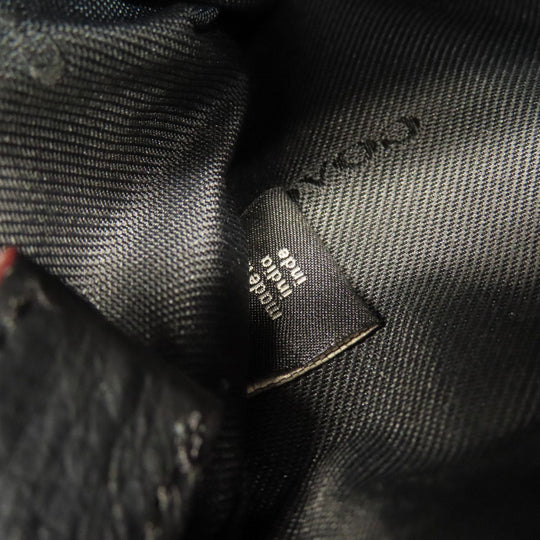 COACH Shoulder Bag 88255 leather black logo Women Used Authentic