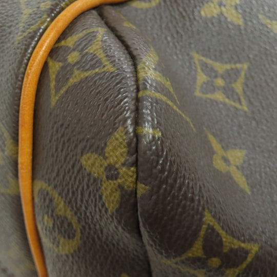 LOUIS VUITTON Tote Bag M41015 Monogram canvas Brown Totally MM Women Used Authentic