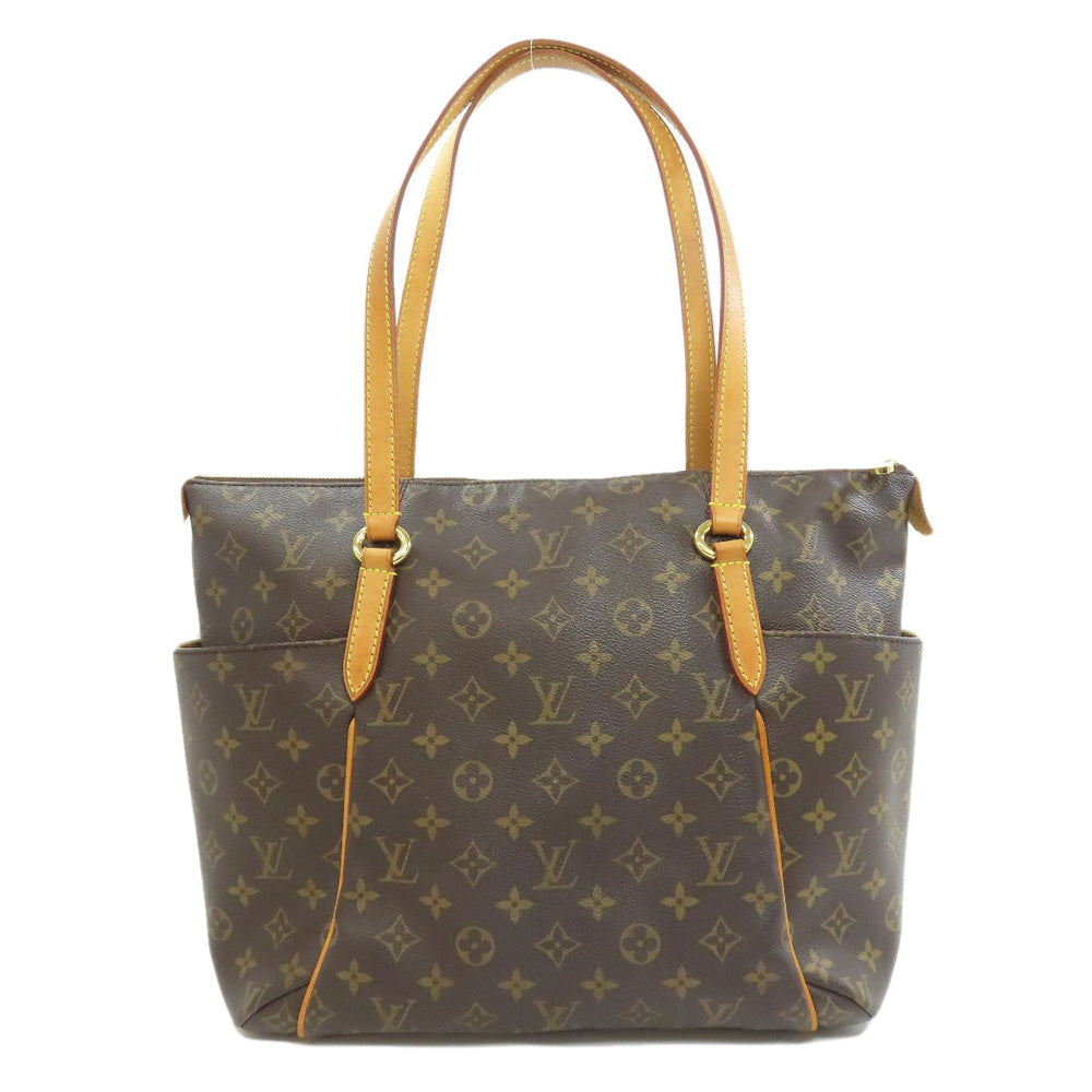 LOUIS VUITTON Tote Bag M41015 Monogram canvas Brown Totally MM Women Used Authentic