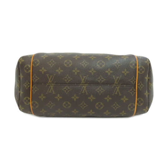 LOUIS VUITTON Tote Bag M41015 Monogram canvas Brown Totally MM Women Used Authentic