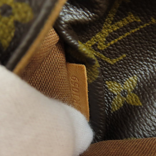 LOUIS VUITTON Tote Bag M41015 Monogram canvas Brown Totally MM Women Used Authentic