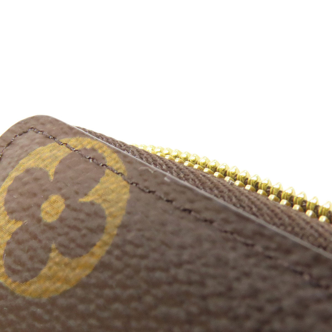 LOUIS VUITTON Bifold Wallet M81461 Monogram reverse Brown Portefeuille Lou Women Used Authentic
