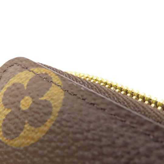 LOUIS VUITTON Bifold Wallet M81461 Monogram reverse Brown Portefeuille Lou Women Used Authentic