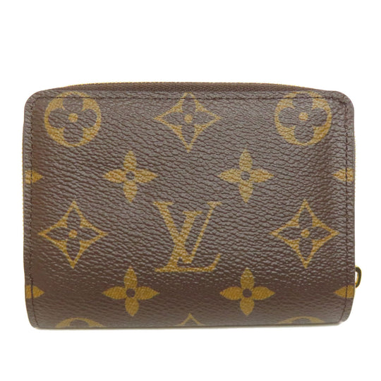LOUIS VUITTON Bifold Wallet M81461 Monogram reverse Brown Portefeuille Lou Women Used Authentic