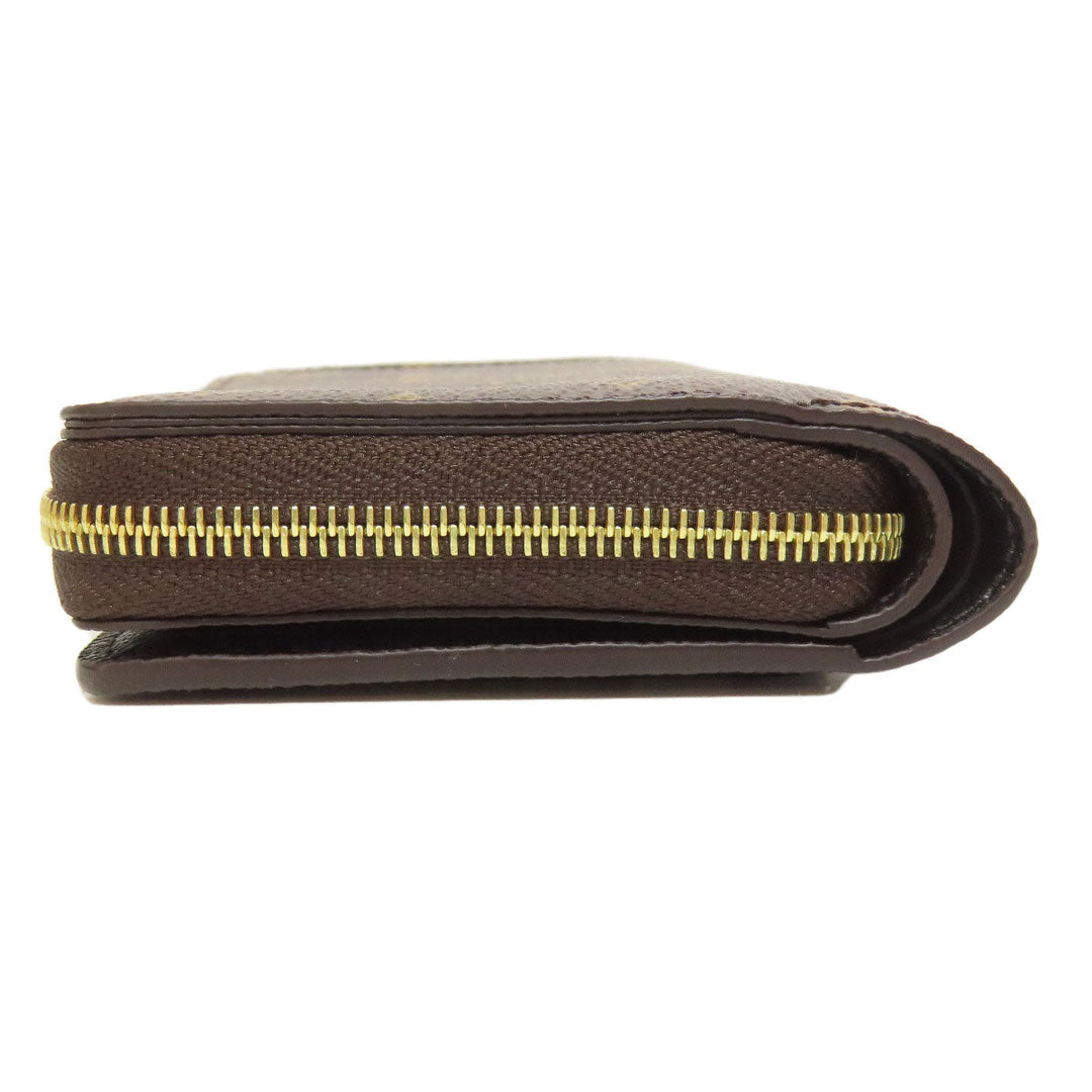 LOUIS VUITTON Bifold Wallet M81461 Monogram reverse Brown Portefeuille Lou Women Used Authentic
