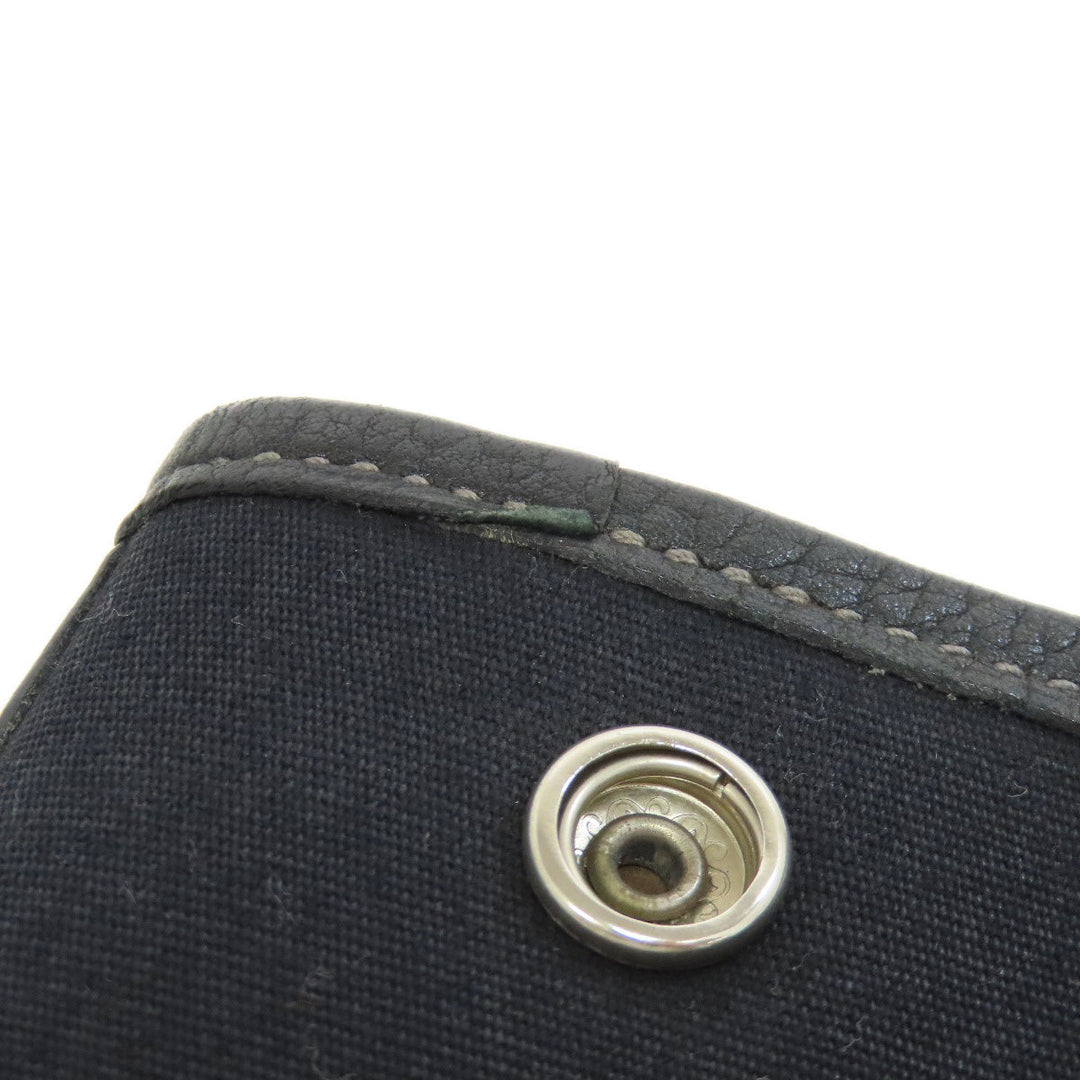 HERMES Tote Bag Towar Officche black Garden File SilverMetal