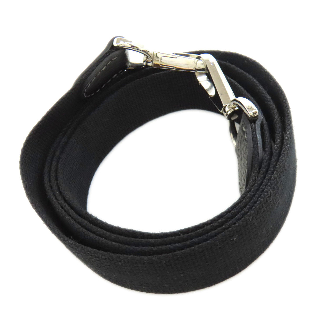HERMES Tote Bag Towar Officche black Garden File SilverMetal