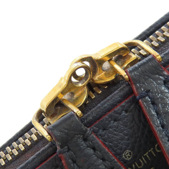 LOUIS VUITTON Boston Duffel bag M43501 Ann Platt Navy Speedy 25 Women Used Authentic