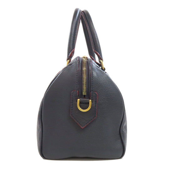 LOUIS VUITTON Boston Duffel bag M43501 Ann Platt Navy Speedy 25 Women Used Authentic
