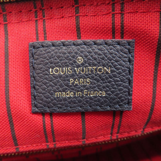 LOUIS VUITTON Boston Duffel bag M43501 Ann Platt Navy Speedy 25 Women Used Authentic