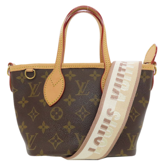 LOUIS VUITTON Handbag M46705 Monogram canvas Brown Neverfull BB Women Used Authentic