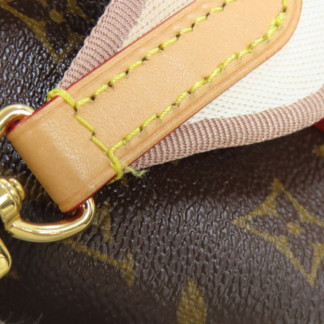 LOUIS VUITTON Handbag M46705 Monogram canvas Brown Neverfull BB Women Used Authentic