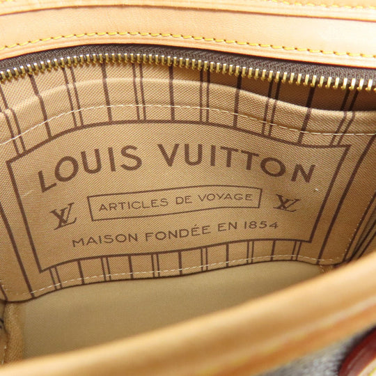 LOUIS VUITTON Handbag M46705 Monogram canvas Brown Neverfull BB Women Used Authentic