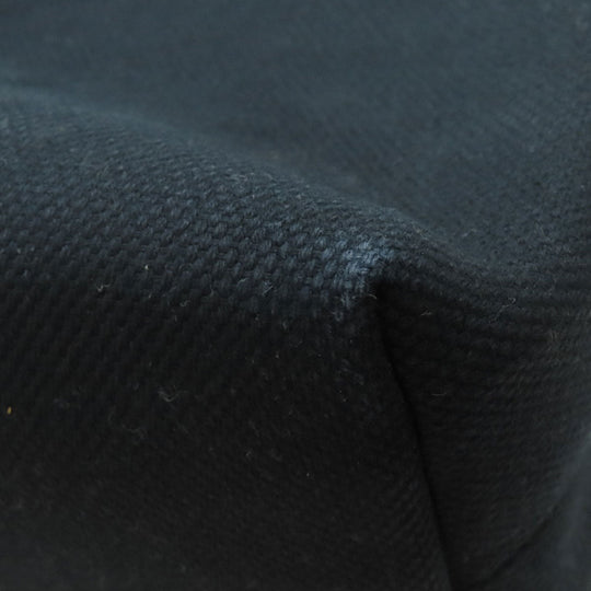 CELINE Tote Bag canvas black Horizontalkava Women Used Authentic