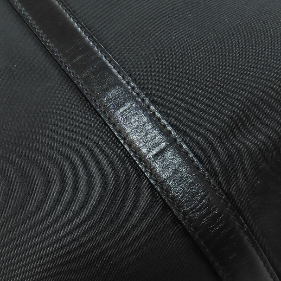 PRADA Tote Bag Nylon black 2WAWY Women Used Authentic